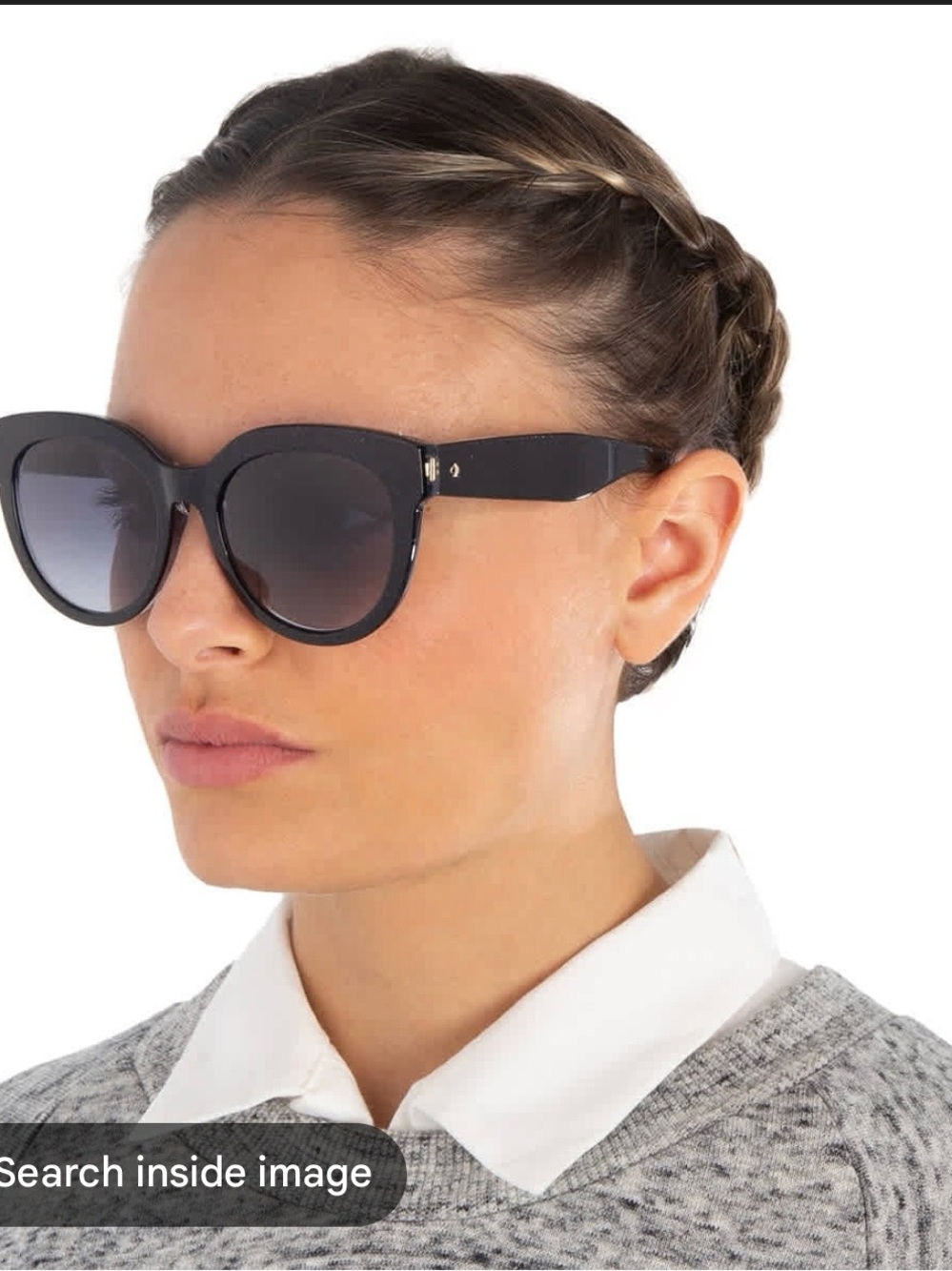 Kate Spade Black Glitter Cat-Eye Sunglasses 
BREA/F/S